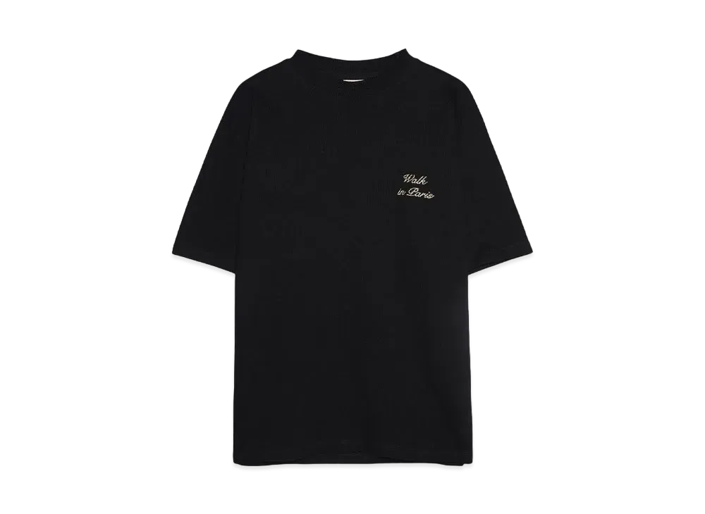 Walk In Paris Black heritage tee "BLACK"