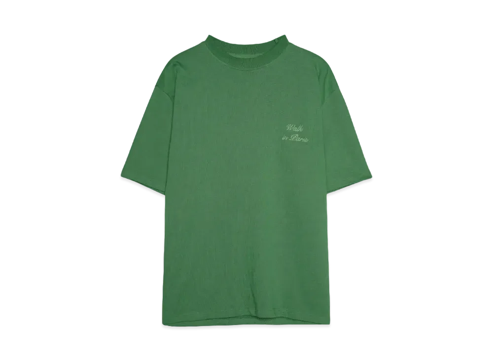 Walk In Paris Green heritage tee "GREEN"