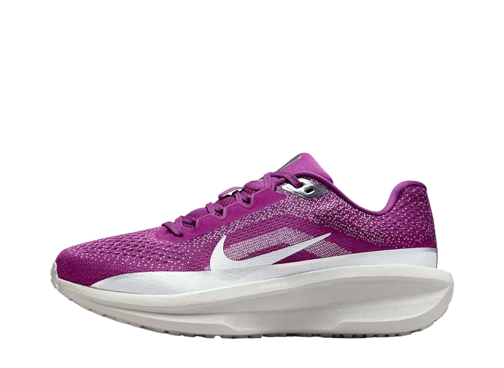 ナイキ ウィメンズ ウィンフロー11 プレミアム "ホットフューシャ/リフレクティブシルバー/メタリックシルバー"