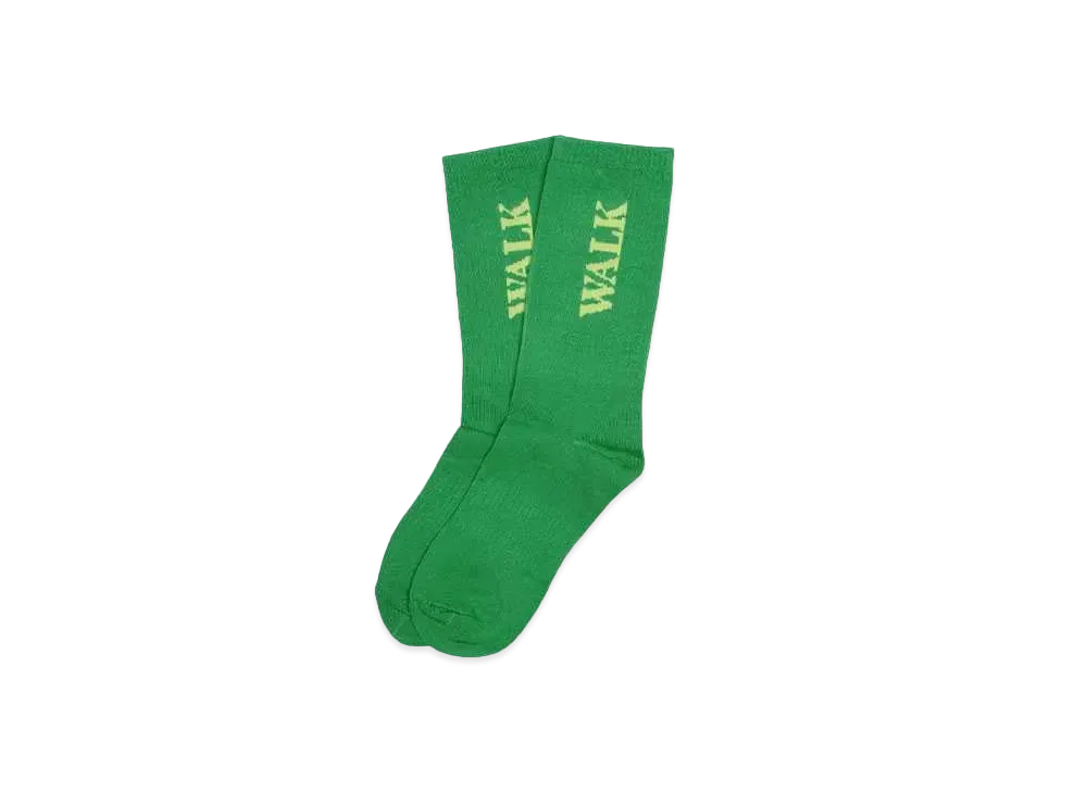 Walk In Paris Forest green socks "GREEN"