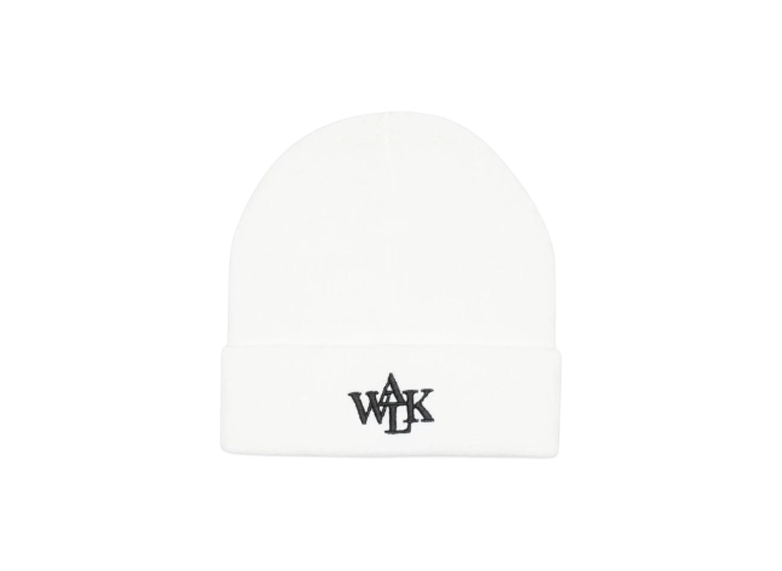 Walk In Paris White signature beanie "BLANC"