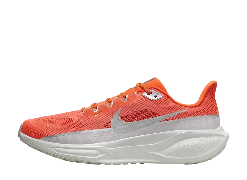 Nike Pegasus 41 PRM "Hyper Crimson/Safety Orange/Photon Dust/Metallic Silver"