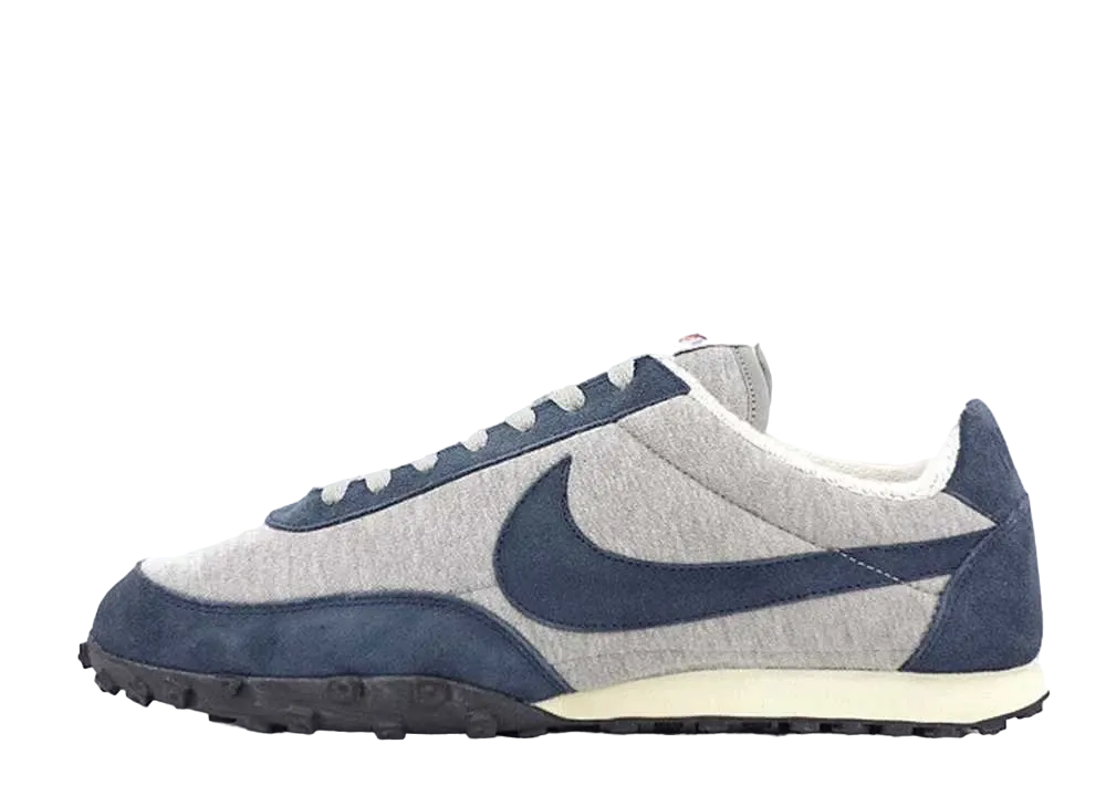 ループウィラー × ナイキ ワッフル レーサー プレミアム "ミディアムグレー/アーモリーネイビー/セイル/ブラック"