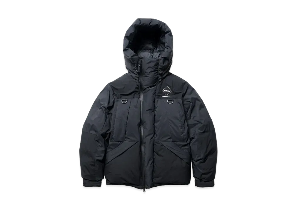 エフシーレアルブリストル シルバージュビリー ダウン ベンチ パーカー "ブラック"