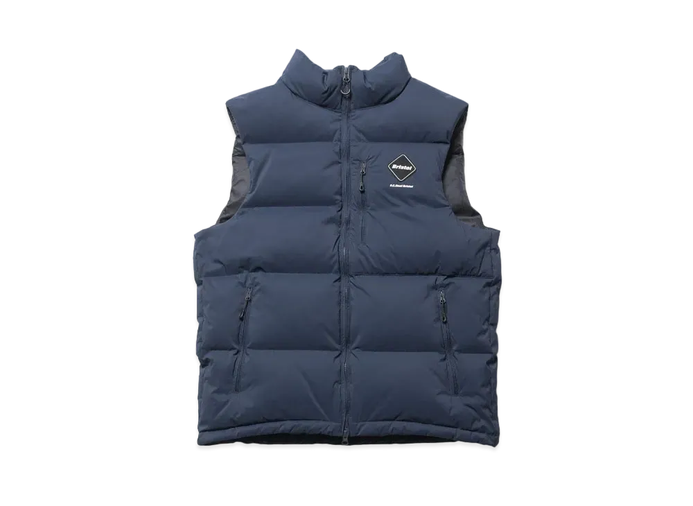 F.C.Real Bristol SILVER JUBILEE Down Vest "Navy"