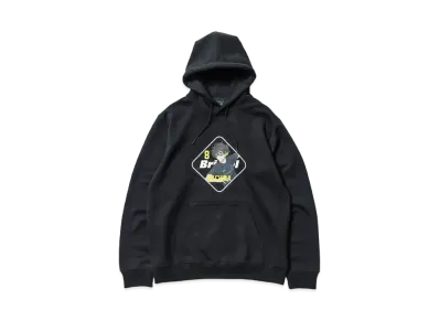 F.C.Real Bristol x BLUE LOCK Sweat Hoodie BACHIRA "Black"