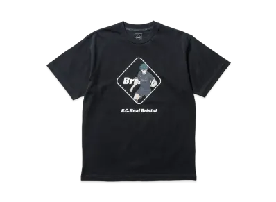 F.C.Real Bristol x BLUE LOCK S/S Tee RIN "Black"