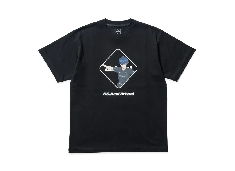 F.C.Real Bristol x BLUE LOCK S/S Tee ISAGI 