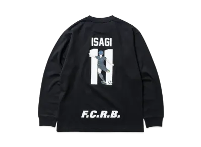 F.C.Real Bristol x BLUE LOCK L/S Tee ISAGI "Black"