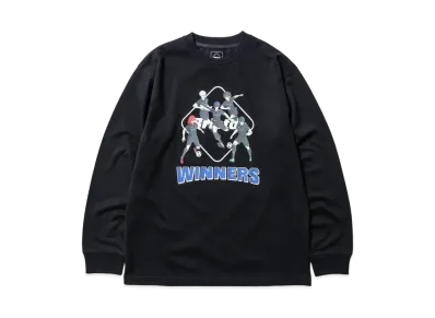 F.C.Real Bristol x BLUE LOCK Winners L/S Tee "Black"