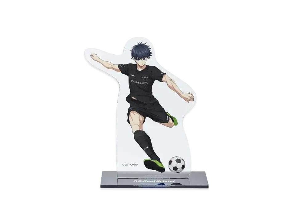 F.C.Real Bristol x BLUE LOCK Acrylic Stand ISAGI "Clear"