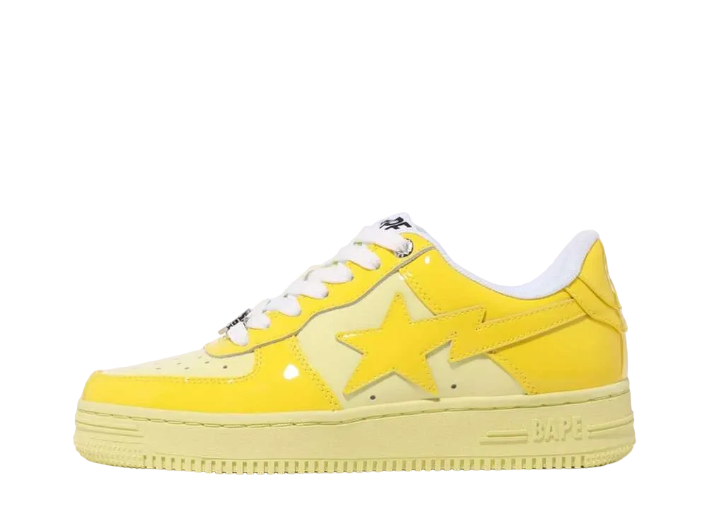 A BATHING APE®︎ Women's COLORS BAPE STA "Yellow"