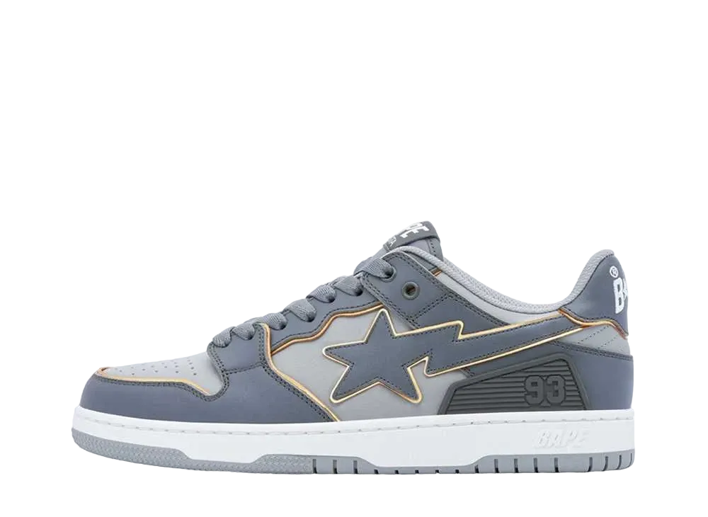 アベイシングエイプ ウィメンズ ベイプ スケートスタ #3 "グレー"