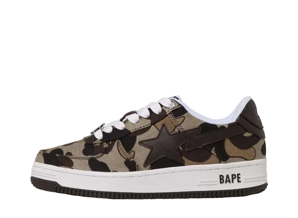 A BATHING APE®︎ Women's COOKIE CAMO 2 BAPE STA "Brown"