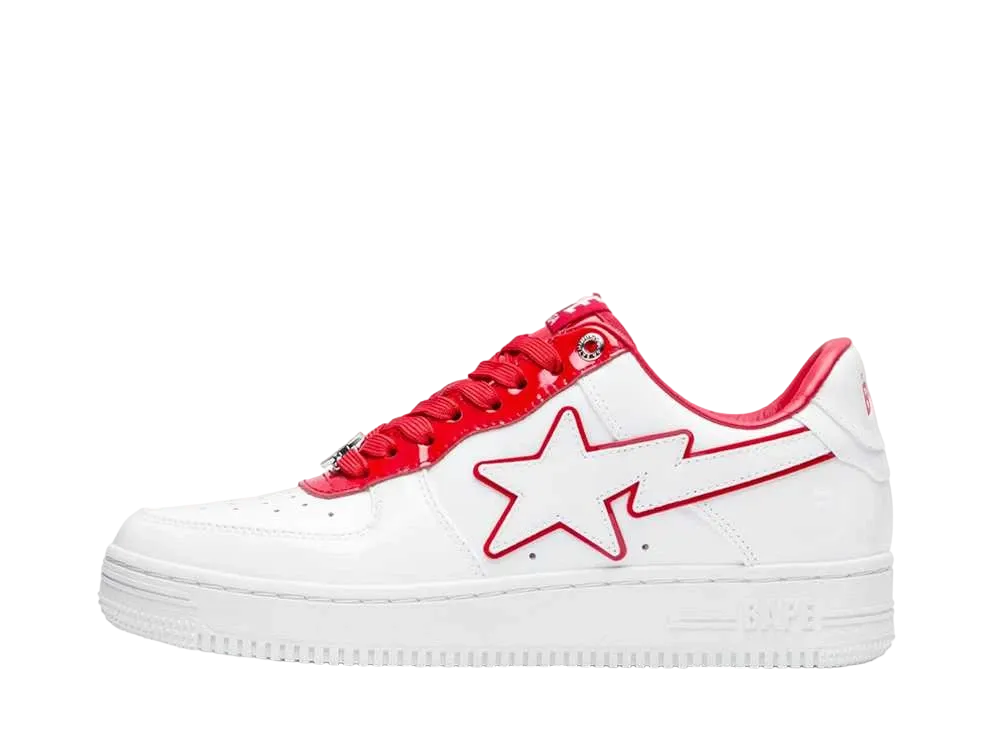A BATHING APE®︎ Women's BAPE STA #8 "Red"