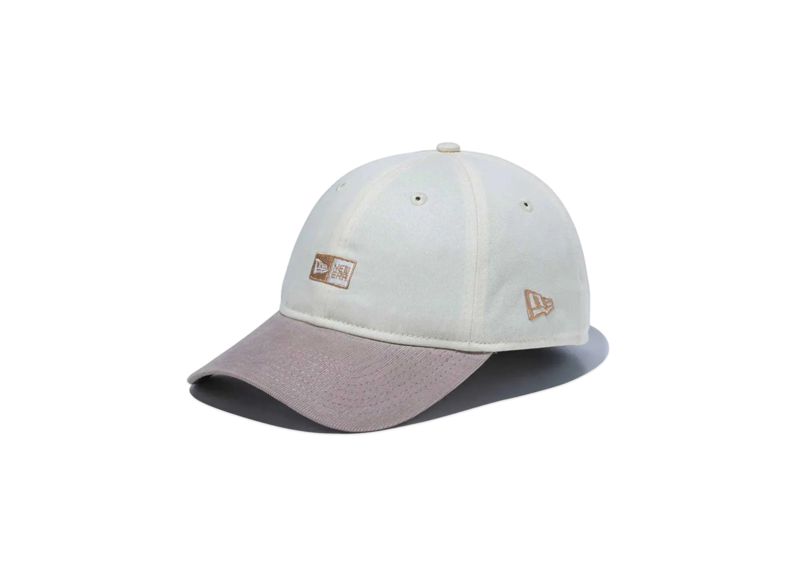 NEW ERA 9Twenty Corduroy Mini Box Logo "Chrome White"