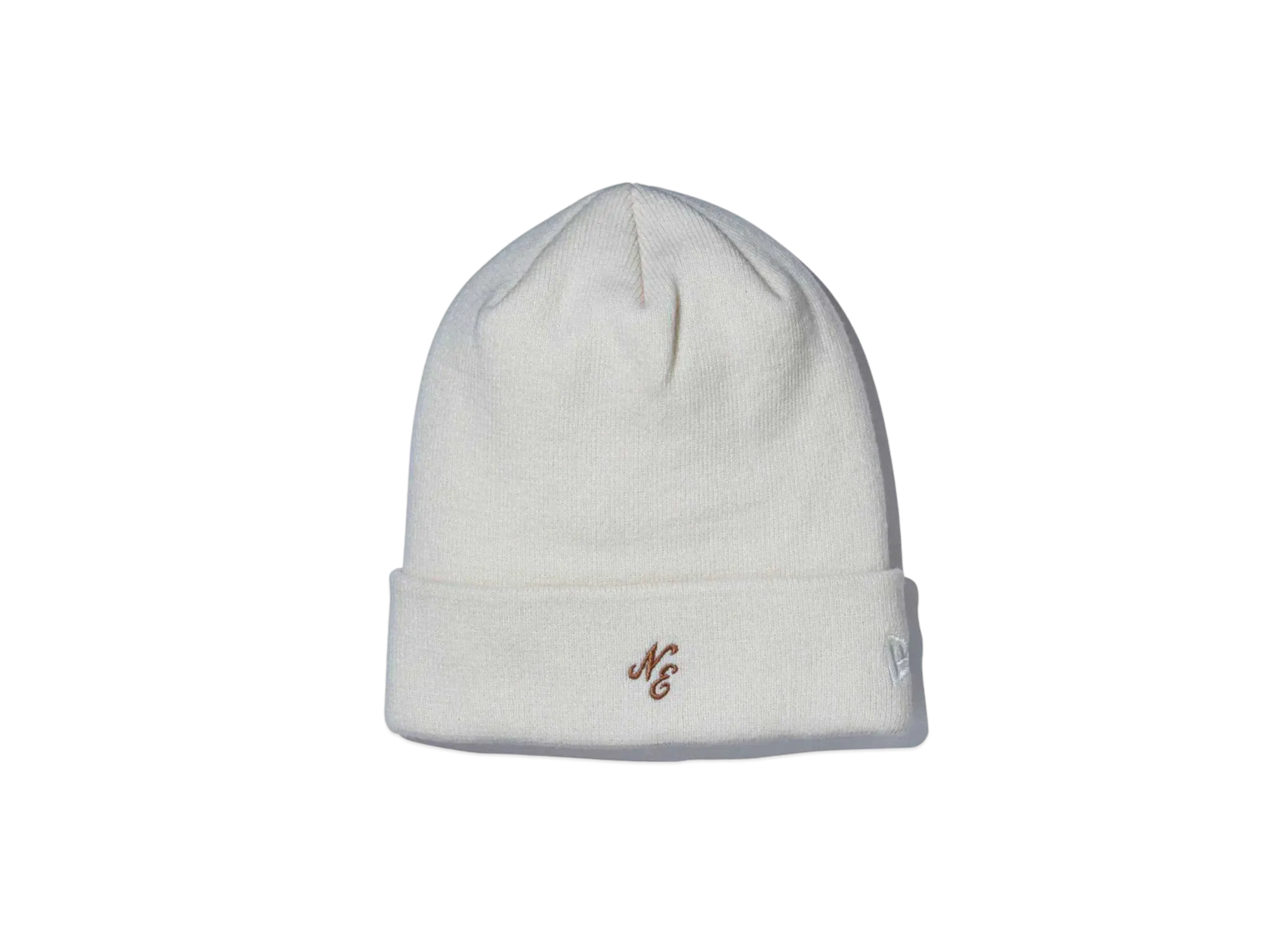 NEW ERA Basic Cuff Knit Classic Logo "Off White"