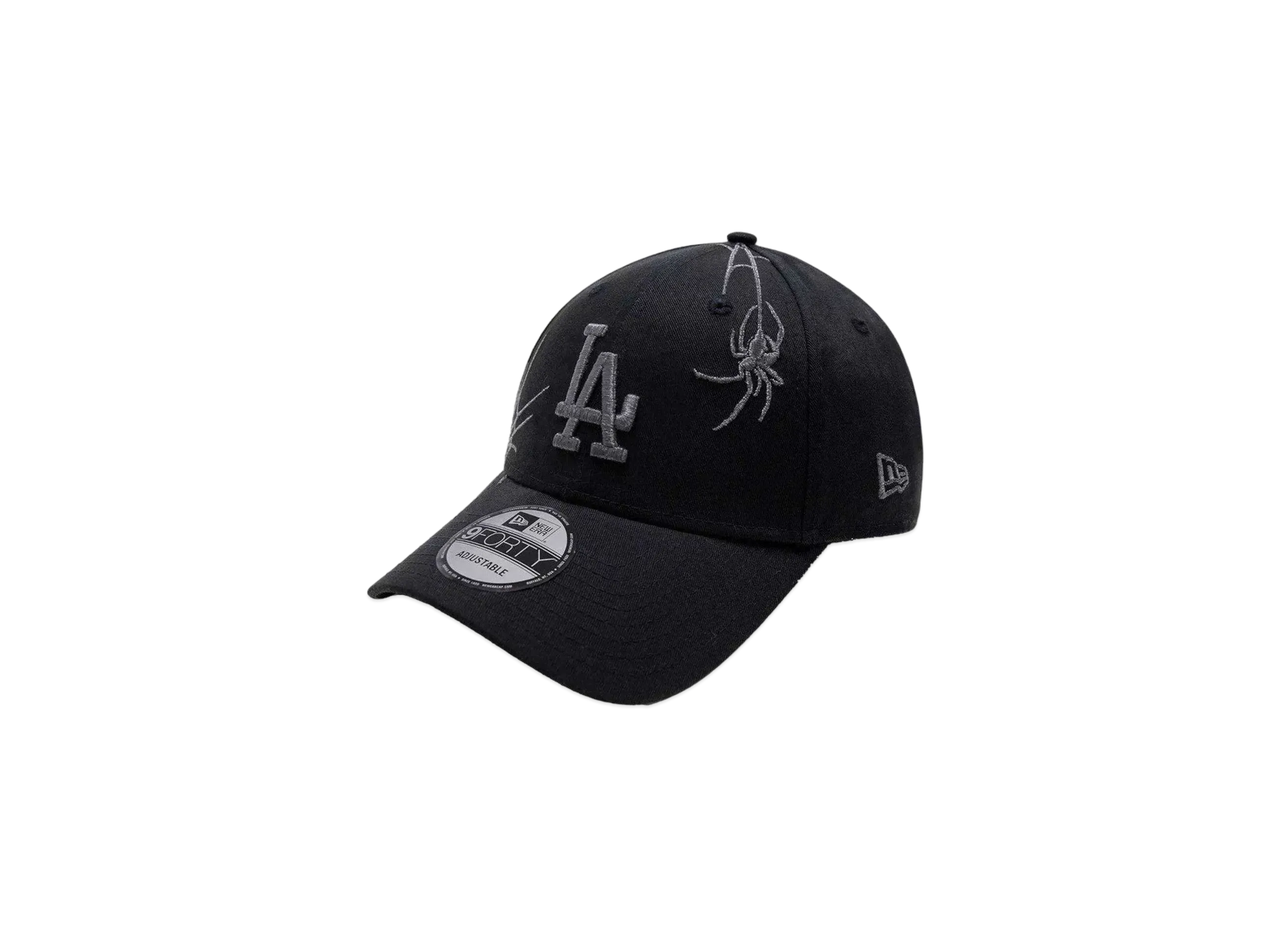 NEW ERA Halloween Collection 9Forty Los Angeles Dodgers Spider Web "Black"