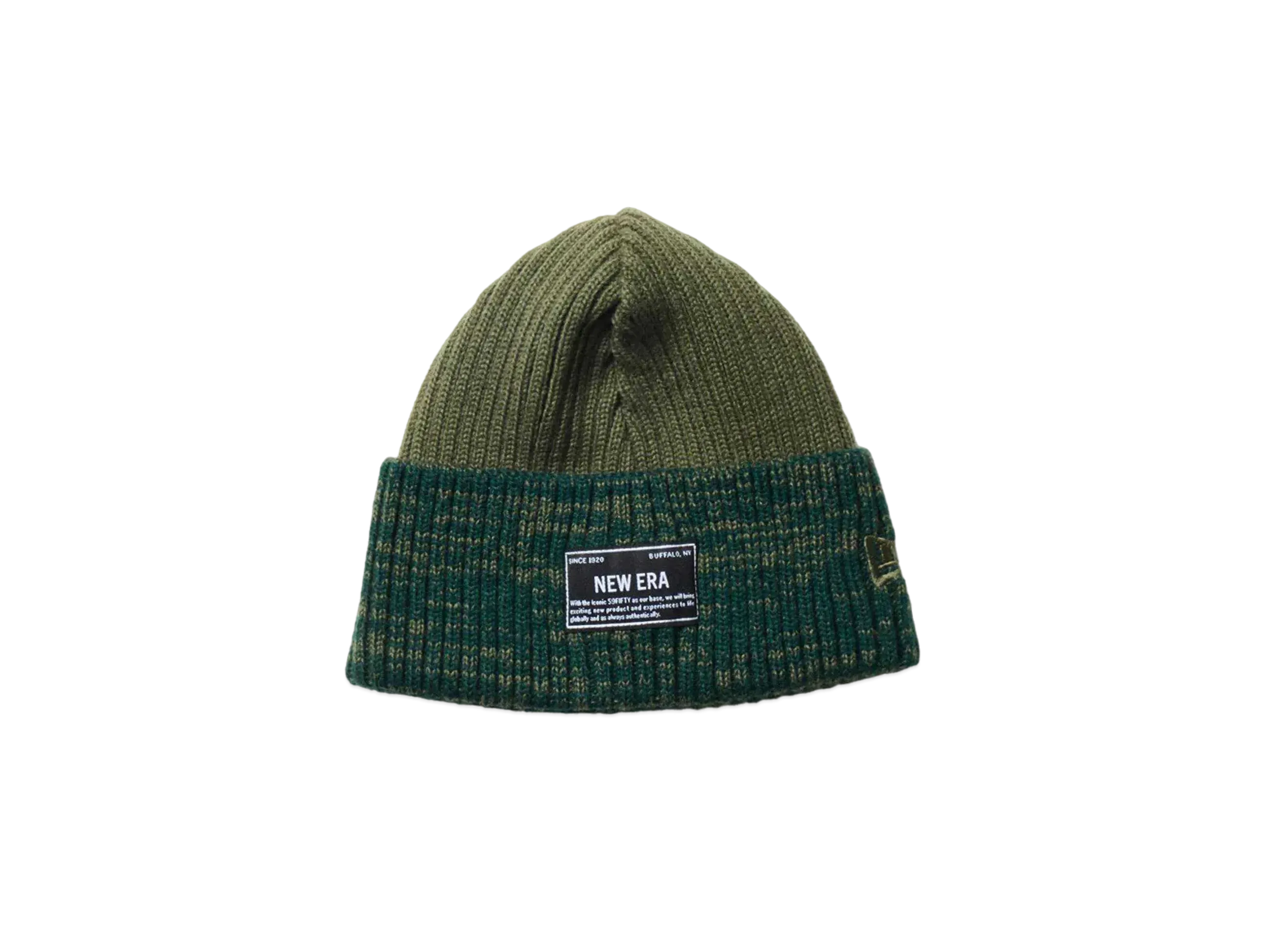 NEW ERA Military Knit Military Patch "New Olive/Dark Green"