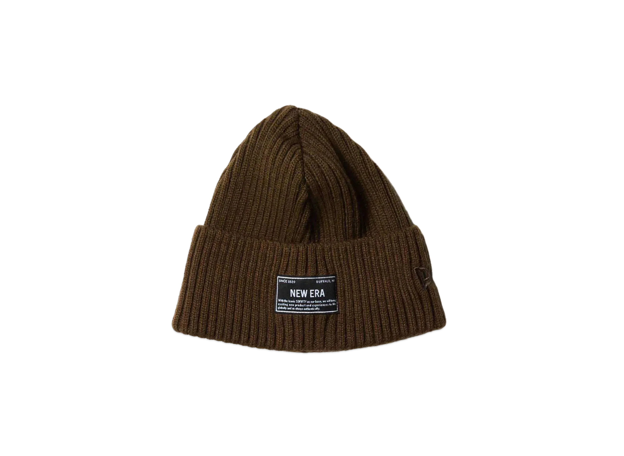 NEW ERA Military Knit Military Patch "Brown/Walnut"