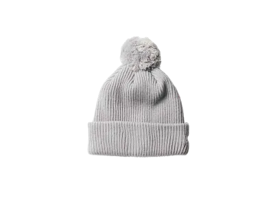 NEW ERA Pom Pom Knit Rib "Light Gray"
