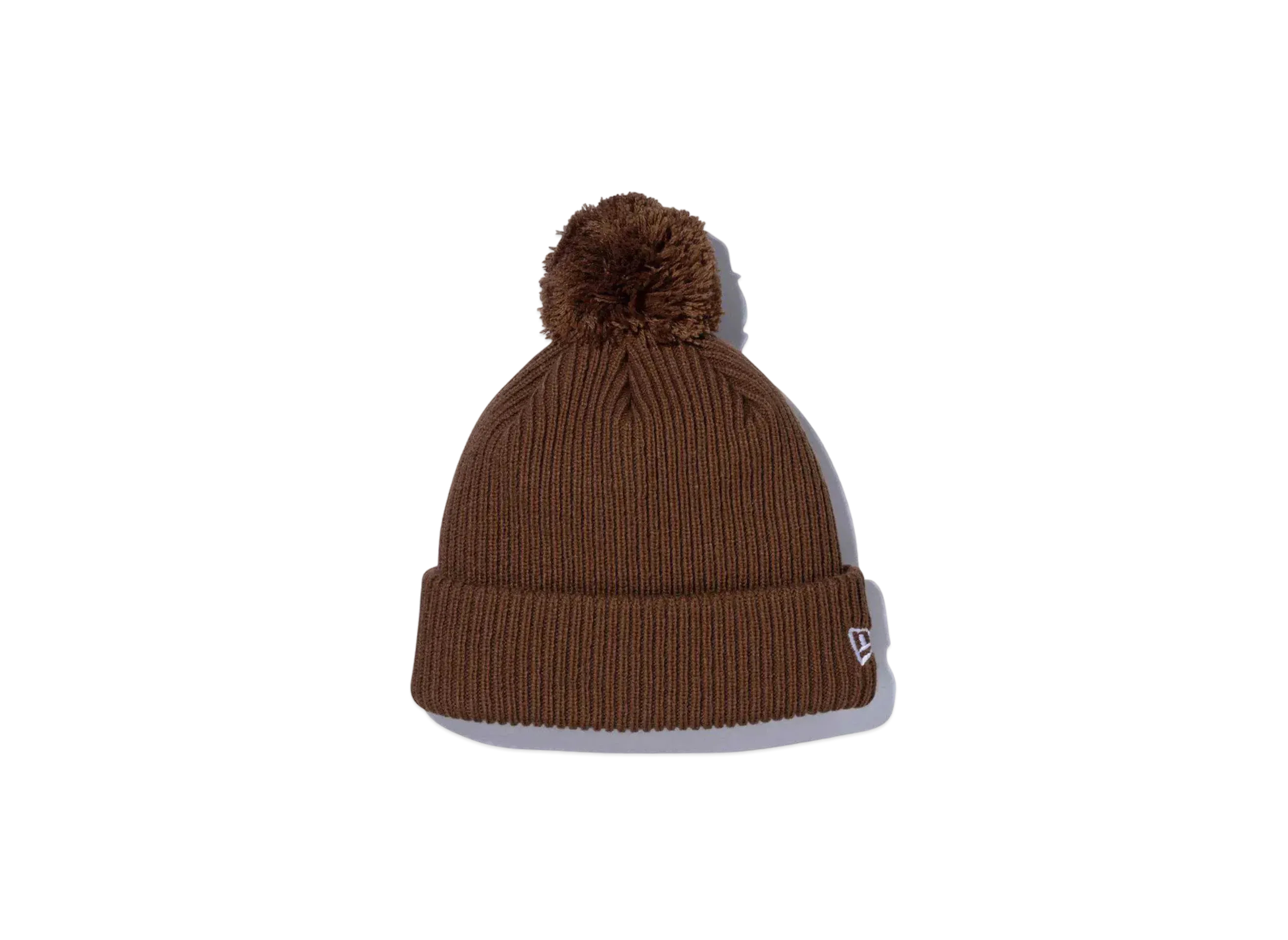 NEW ERA Kid's Pom Pom Knit Rib "Walnut"