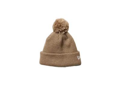NEW ERA Kid's Pom Pom Knit Rib "Beige"