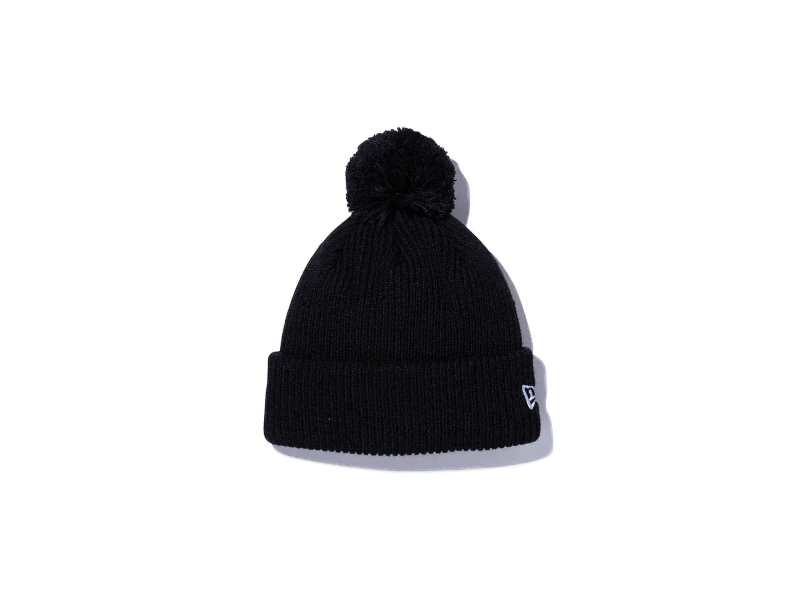 NEW ERA Kid's Pom Pom Knit Rib "Black"