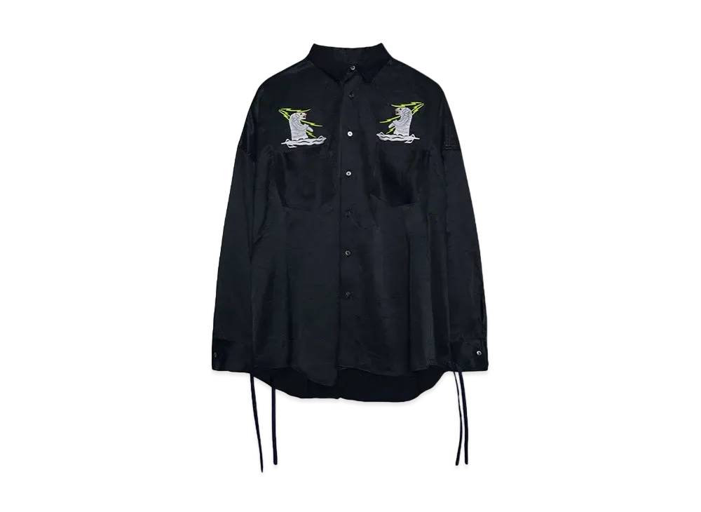 FACETASM SKA SHIRT "BLACK"