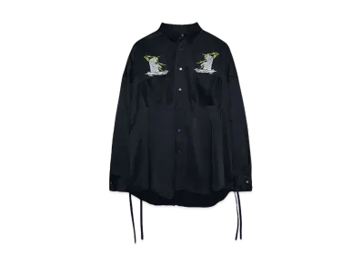 FACETASM SKA SHIRT "BLACK"