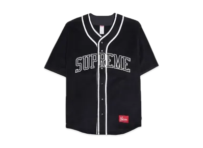 Supreme Polartec Baseball Jersey "Black"