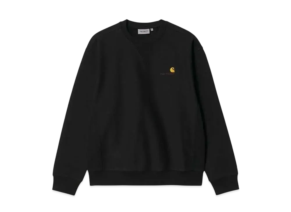 Carhartt Wip American Scriptsweatshirt "Black"