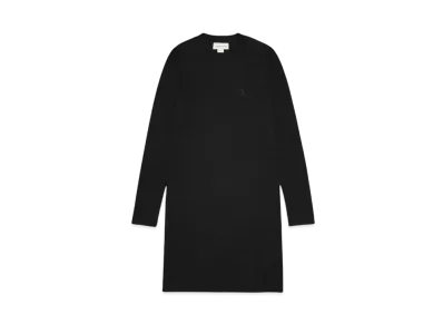 Calvin Klein Jeans A-CUT OUT SWE DRESS "CK BLACK"