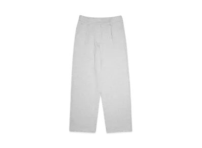 Calvin Klein Jeans A- TERRY WIDE LEG PANT "LIGHT GRAY HEATHER"