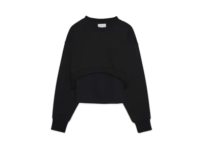 Calvin Klein Jeans A-2-iN-1 CREW PULLOVER "CK BLACK"