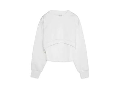 Calvin Klein Jeans A-2-iN-1 CREW PULLOVER "IVORY"