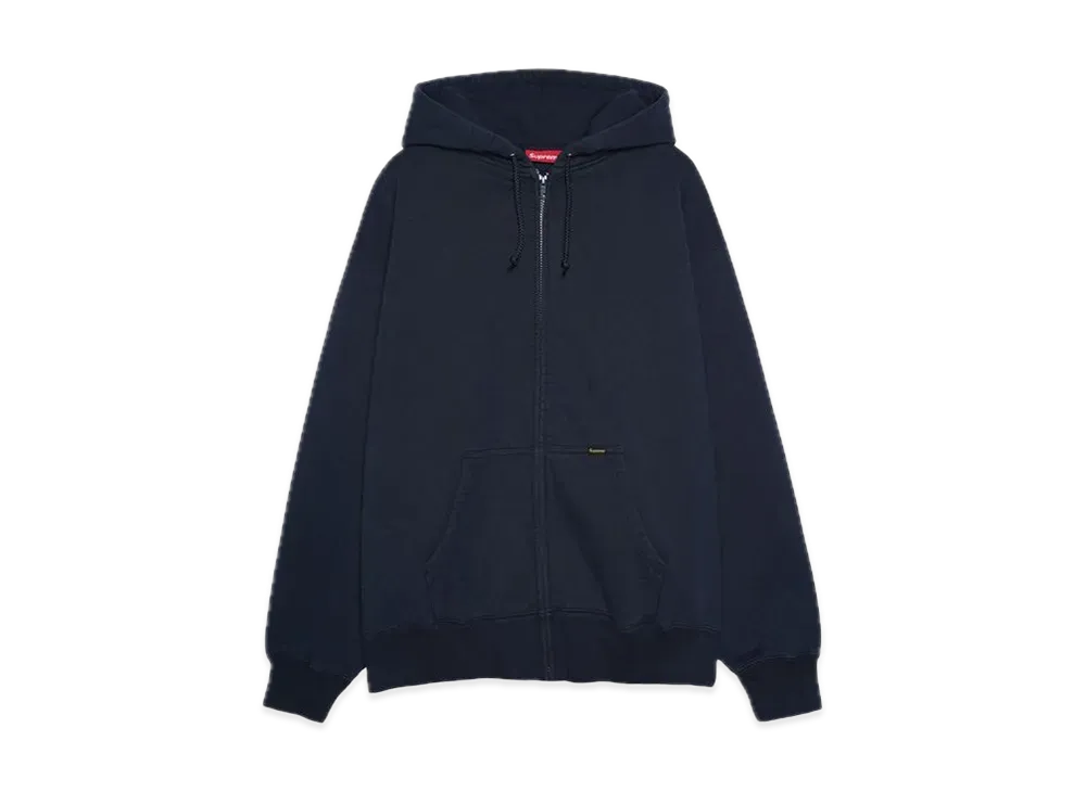 Supreme Work Zip Up Hooded Sweatshirt "Navy"