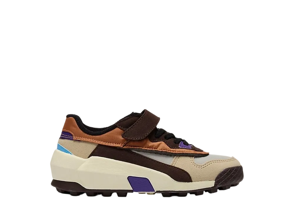 Onitsuka Tiger PS Admix Runner "Oyster Grey/Licorice Brown"