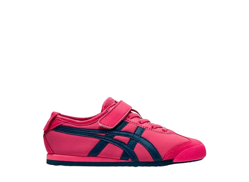 オニツカタイガー PS メキシコ66 "ピンクカメオ/マコブルー" (キッズ)