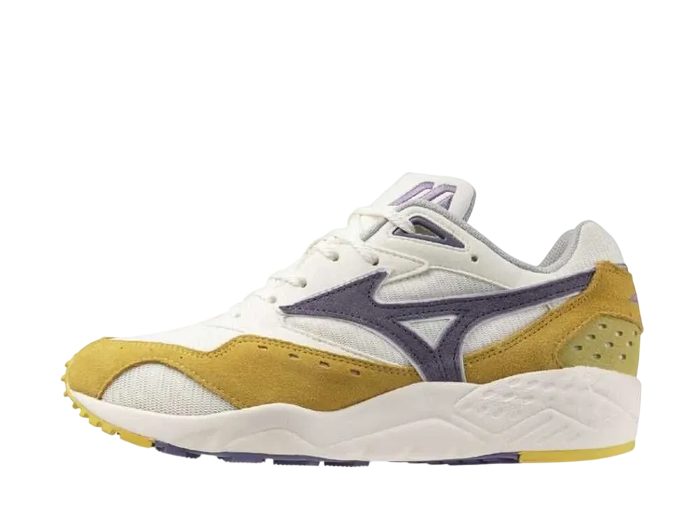 ミズノ コンテンダー "オフホワイト/パープル/イエロー"