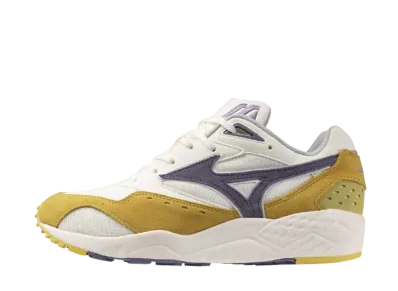 ミズノ コンテンダー "オフホワイト/パープル/イエロー"