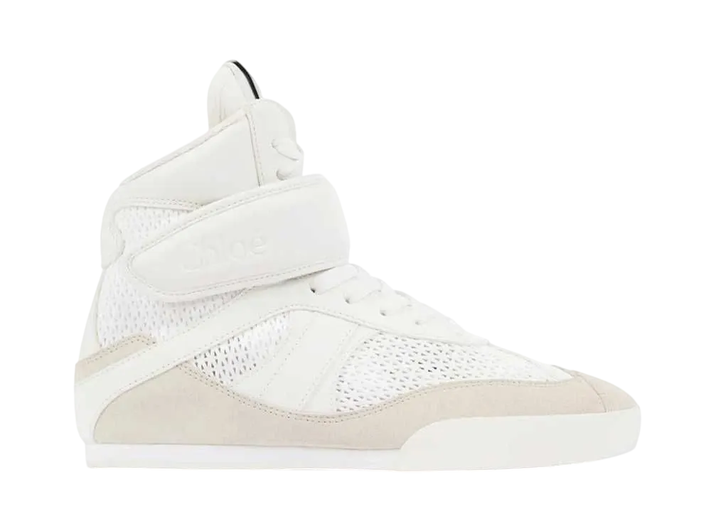 クロエ ウィメンズ キック ハイトップ スニーカー "クラウディクリーム"