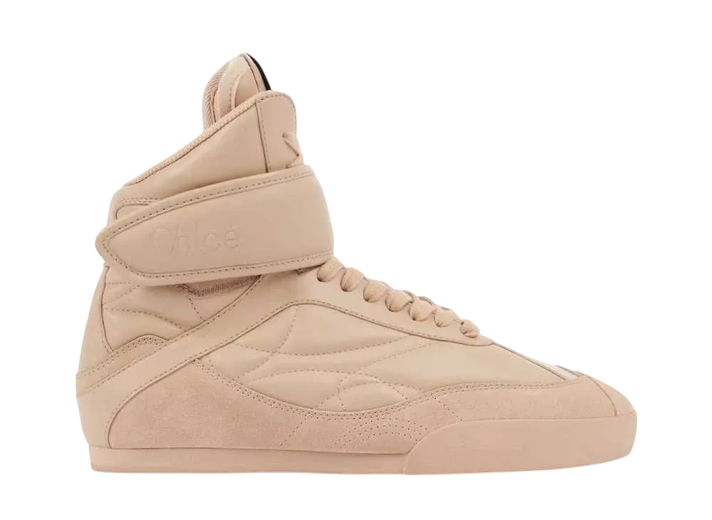 Chloe Women's Kick High-Top Sneaker "Pink Tea"