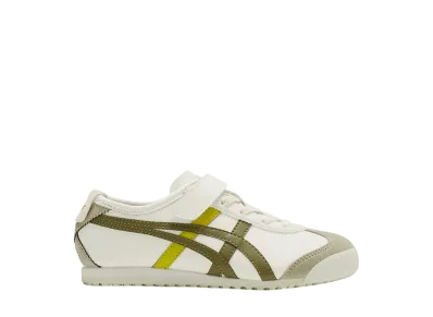 オニツカタイガー PS メキシコ66 "クリーム/ローバー" (キッズ)