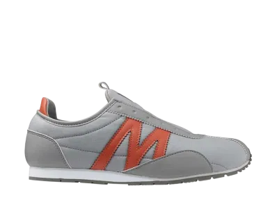 ミズノ MLC-00 スリッポン ウォータープルーフ "グレー/オレンジ"