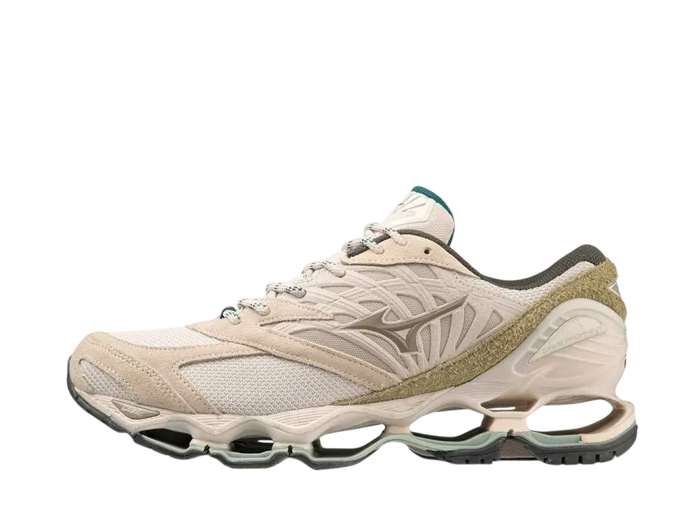 ミズノ ウェーブ プロフェシー LS "グレー/グレージュ/カーキ"