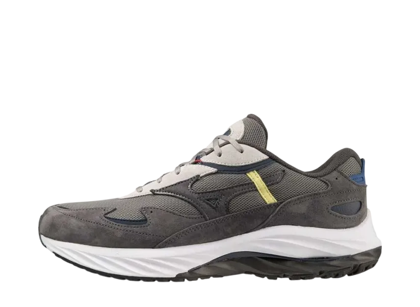 グラフペーパー × ミズノ ウェーブライダー ベータ "グレー/ダークグレー/ブルー"