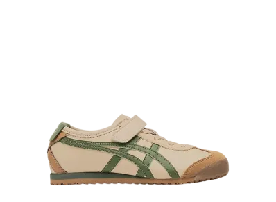 オニツカタイガー PS メキシコ66 "ベージュ/グリーン" (キッズ)