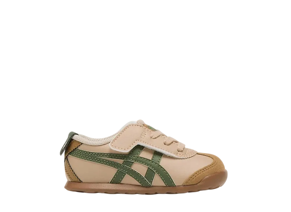 オニツカタイガー TD メキシコ66 "ベージュ/グリーン" (キッズ)