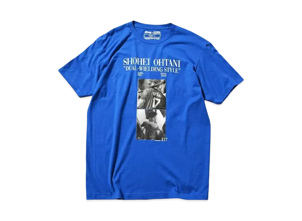 HOMEGAME x OHTANI \ Shohei Otani - TEE #2 "BLUE"